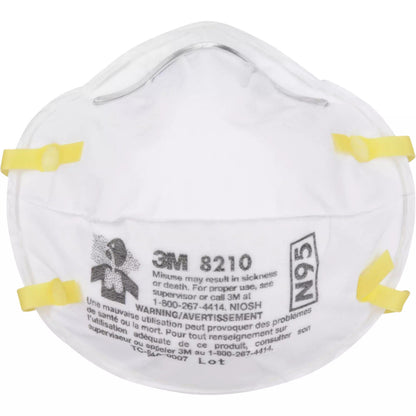 3M - 8210 Particulate Respirators, N95, NIOSH Certified | Box of 20