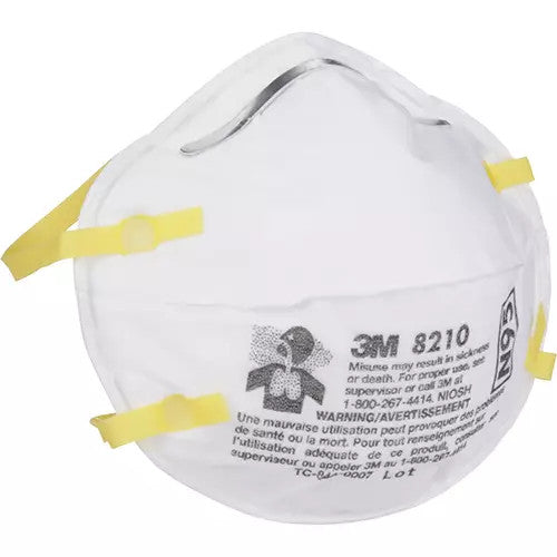 3M - 8210 Particulate Respirators, N95, NIOSH Certified | Box of 20
