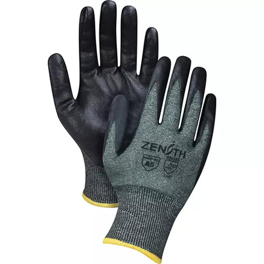 Zenith - LW Cut-Resistant Gloves Cut Level A5 - Nitrile Coated (Pack of 12) | Cut Level A5