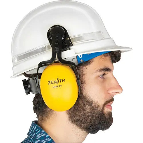Zenith - Passive Ear Muffs, Cap Mount, 27 NRR DB